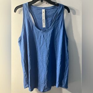 lululemon athletica Blue Tank Top